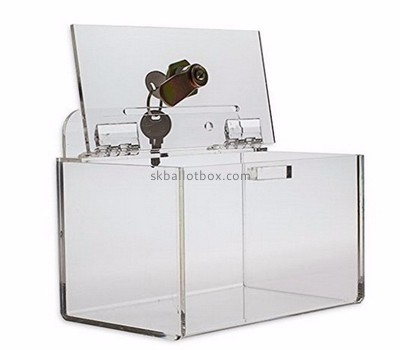 Ballot box suppliers  customized money collection boxes for charity BB-740
