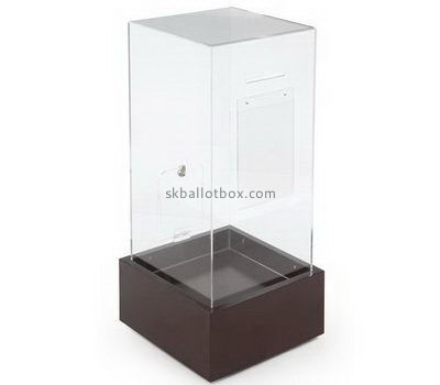 Large ballot box with sign holder BB-2669