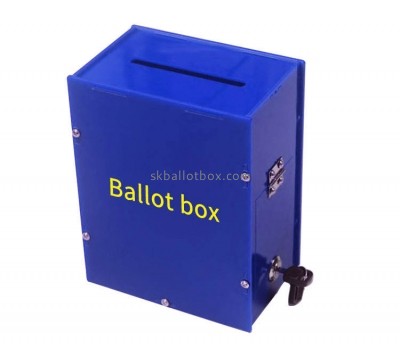 Acrylic factory custom plexiglass ballot box perspex election box BB-2810