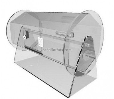 Customized acrylic ballotbox cheap ballot boxes clear ballot box with lock BB-018