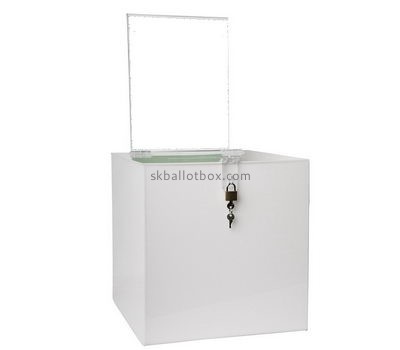 China ballot box factory hot selling polycarbonate case collection box BB-038