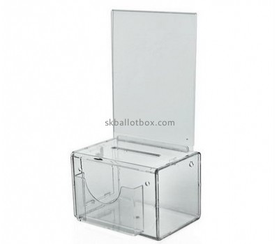 China ballot box suppliers direct sale polycarbonate case cheap ballot boxes BB-051