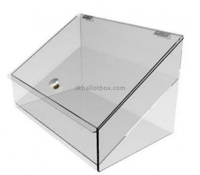 China ballot box suppliers hot sale clear polycarbonate box acrylic ballot box  BB-057