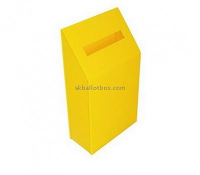 China ballot box factory supplying acrylic lockable suggestion box polycarbonate case BB-067