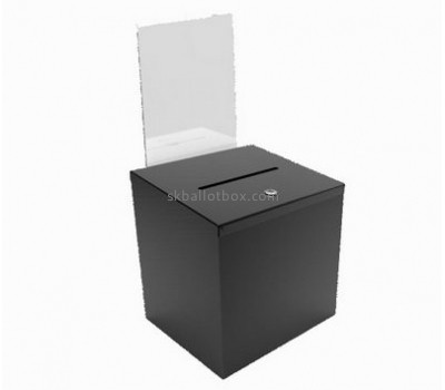 China ballot box suppliers customized acrylic polycarbonate box ballot box with lock BB-129