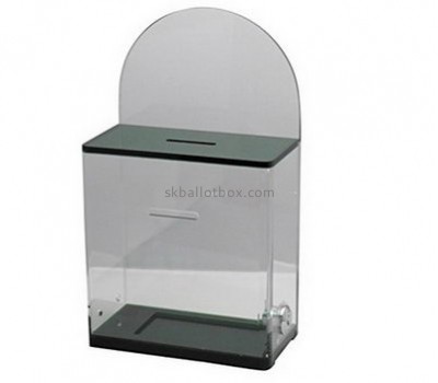 Ballot box manufacturer custom design clear ballot box polycarbonate case BB-163