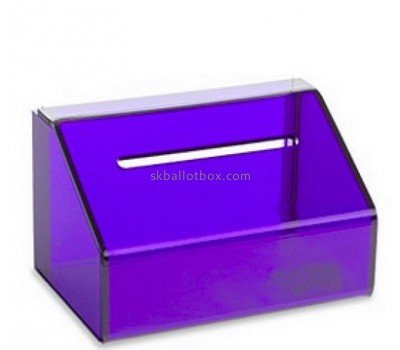 Ballot box manufacturer customized acrylic large ballot box polycarbonate case BB-170