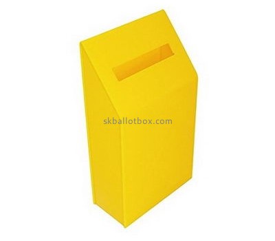 China donation box manufacturer custom charity containers money collection box DB-039