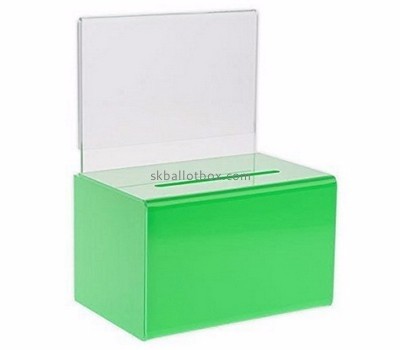Customized small ballot box plastic ballot box plexiglass ballot box BB-210