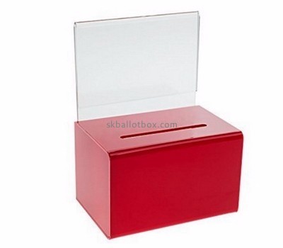 Custom perspex ballot box election box ballot box acrylic BB-214