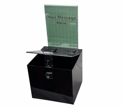 Custom ballot boxes acrylic ballot box locking ballot box BB-248