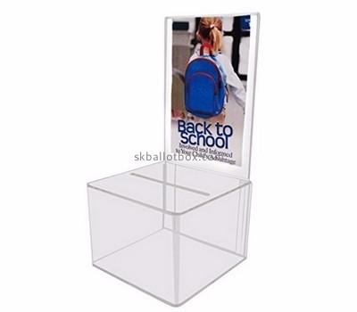 Ballot box suppliers custom acrylic ballotbox  plastic ballot box BB-269