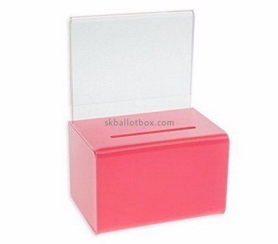 Ballot box suppliers custom perspex acrylic election ballot box BB-276