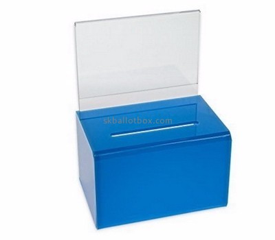 Custom design acrylic perspex voting ballot boxes BB-292