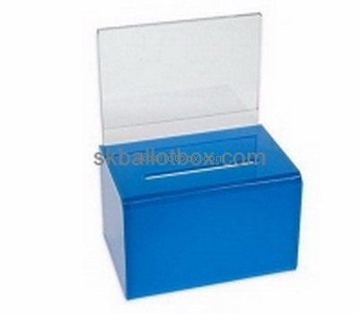 Ballot box suppliers custom acrylic perspex suggestion ballot box voting BB-349
