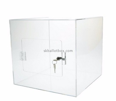 Box factory custom acrylic polycarbonate transparent ballot box BB-365
