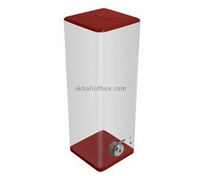 Box manufacturer customized floor standing acrylic ballot box BB-901