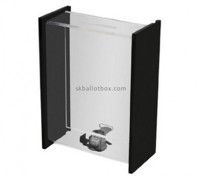 Charity collection boxes suppliers custom acrylic lockable suggestion box BB-1013