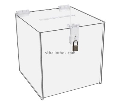Acrylic manufacturer customize plexiglass ballot box BB-2777