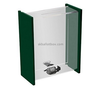 OEM supplier customized acrylic lockable suggestion box SB-022