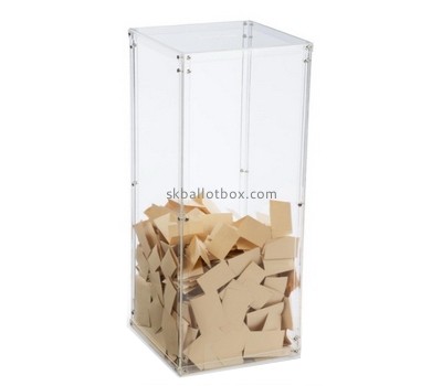 Acrylic manufacturer customized suggestion box SB-013