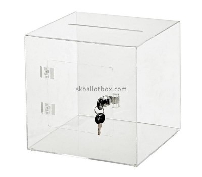 OEM supplier customized acrylic suggestion box SB-029