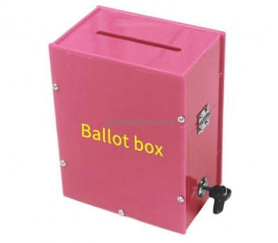 Acrylic supplier custom plexiglass ballot box perspex suggestion box BB-2801