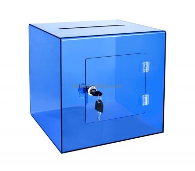 Acrylic manufacturer custom plexiglass ballot box lucite election box BB-2815