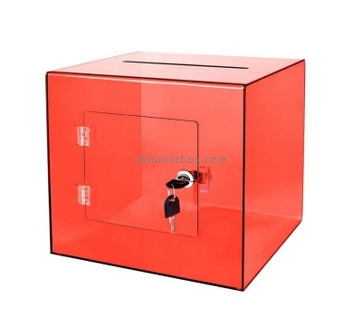 Plexiglass manufacturer customize acrylic ballot box BB-2790