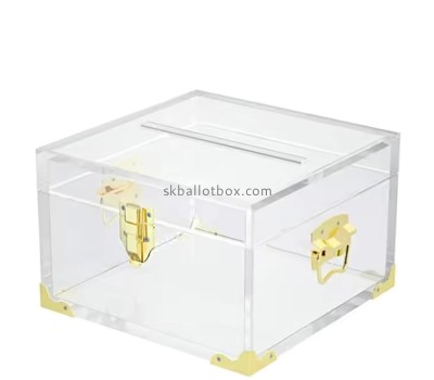 Custom acrylic comment collection box SB-145