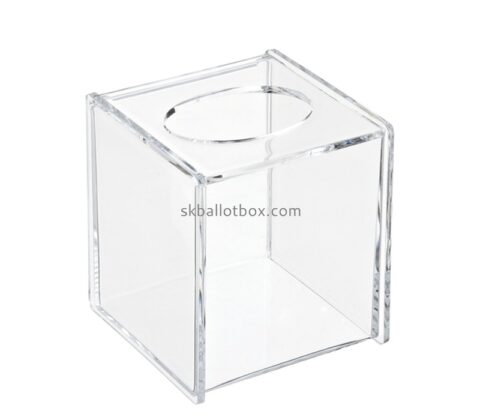 Plexiglass box supplier custom acrylic ticket raffles drawing box SB-068