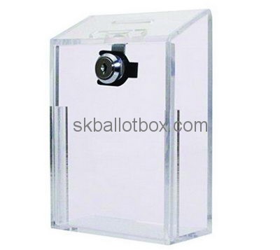 Customize acrylic donation boxes cheap BB-2393