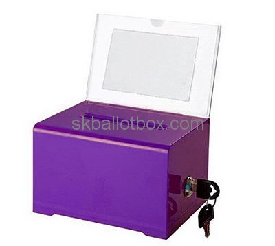Customize purple suggestion box for sale BB-2169