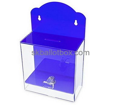 Bespoke acrylic cash collection box BB-1605