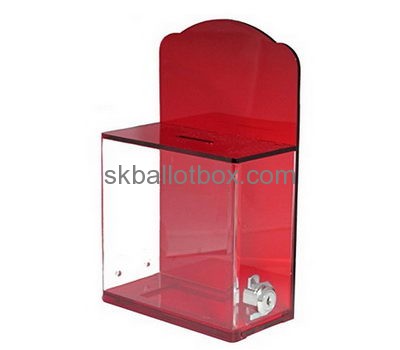 Perspex manufacturers custom acrylic cheap ballot boxes BB-1315
