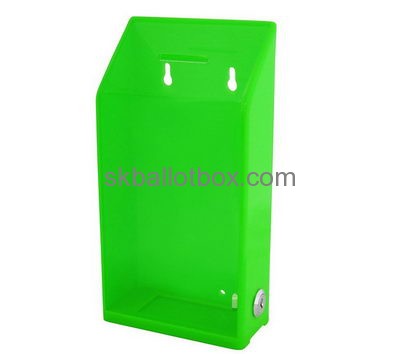 Perspex manufacturers custom plastic fabrication charity donation boxes BB-1139
