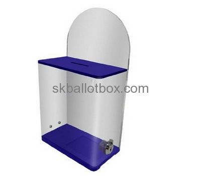 Acrylic plastic supplier custom acrylic perspex fabrication suggestion box BB-1097