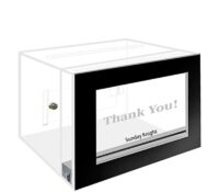 Wholesale custom acrylic LED ballot collection box BB-3048 Wholesale custom acrylic LED ballot collection box