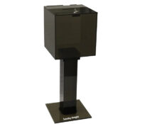 Wholesale custom acrylic floor standing suggestion box SB-240 Wholesale custom acrylic floor standing suggestion box