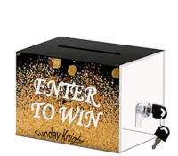 Wholesale custom acrylic election box BB-3055 Wholesale custom acrylic election box