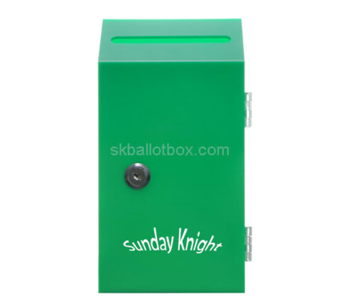 Wholesale custom plexiglass bank ballot box