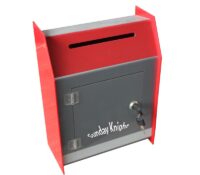 Wholesale custom plexiglass bank suggestion box