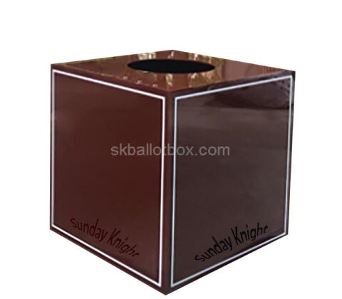 Wholesale custom acrylic ticket draw box for lottery