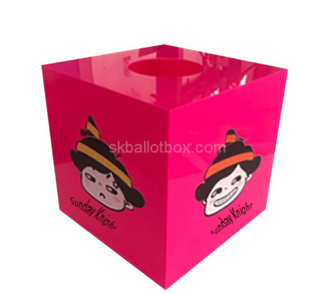 Wholesale custom acrylic giveaways draw box