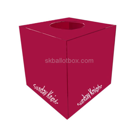 Wholesale custom acrylic events draw box