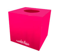 Wholesale custom acrylic game prize draw box