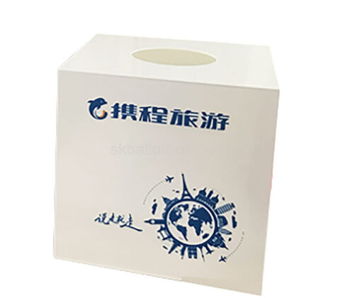 Wholesale custom acrylic business annual meeting draw box