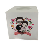 Wholesale custom acrylic raffle ticket draw box