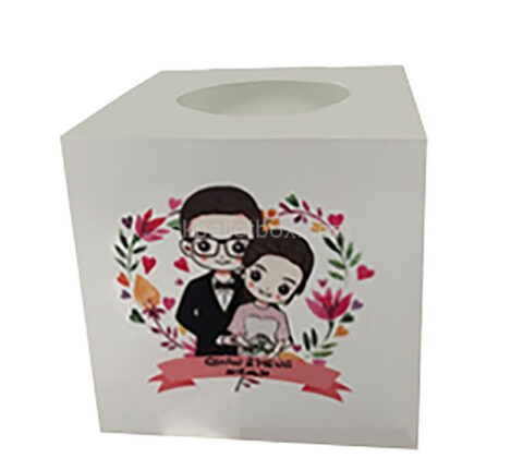 Wholesale custom acrylic raffle ticket draw box