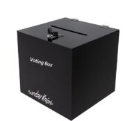 Wholesale custom acrylic voting box for office